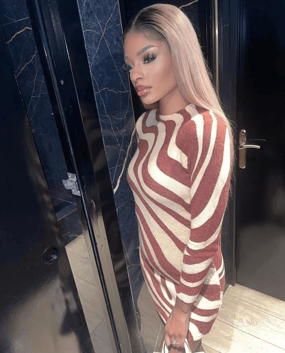 Tuneful Professional Toned Ombre Ash Blonde Mixed Dirty Blonde Human Hair Wigs Glueless Wigs