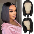 Luxurious Natural Human Hair Bob Wig