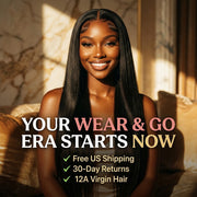 Your wear and go era straight wig