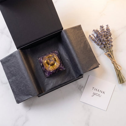 The Amethyst Pyramid — Place It Once. Sleep Through The Night.